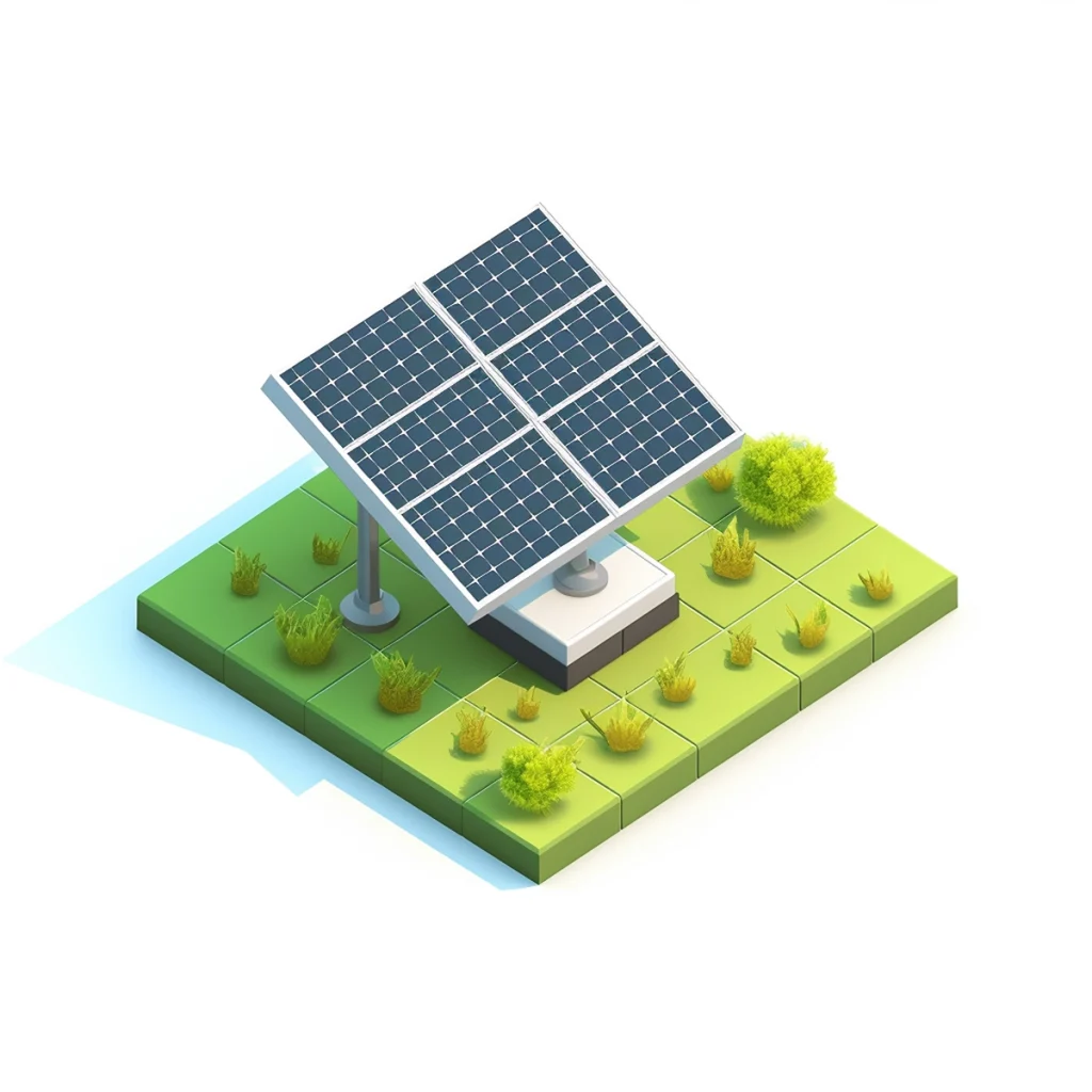 Don't have a roof but want to install solar cells? What should I do? 2 close up solar
